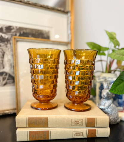 Whitehall Colony Footed Tea Glasses