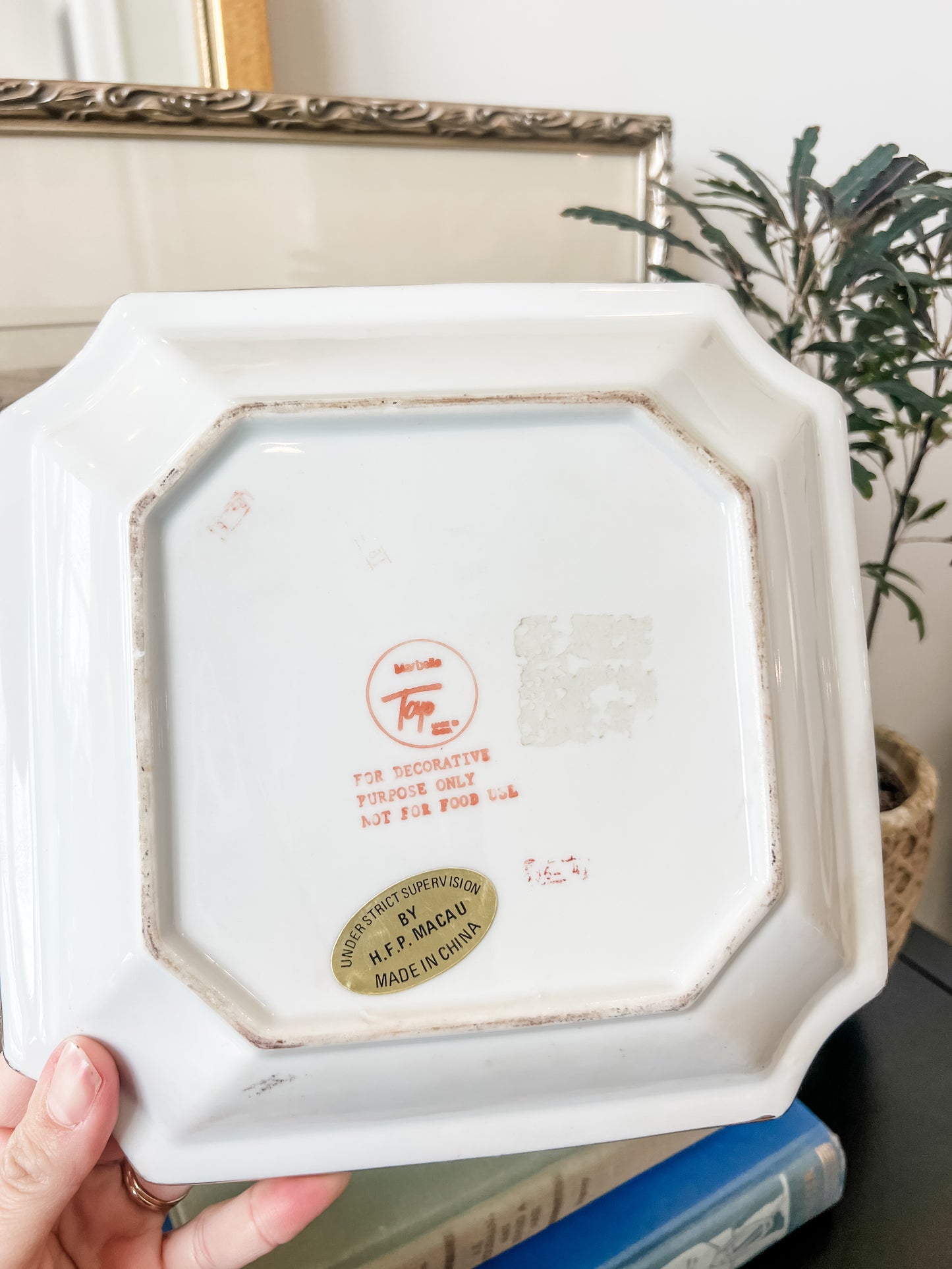 H.F.P. Macau Marabella Toyo square plate