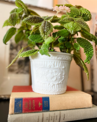 Vintage Milk Glass Platner