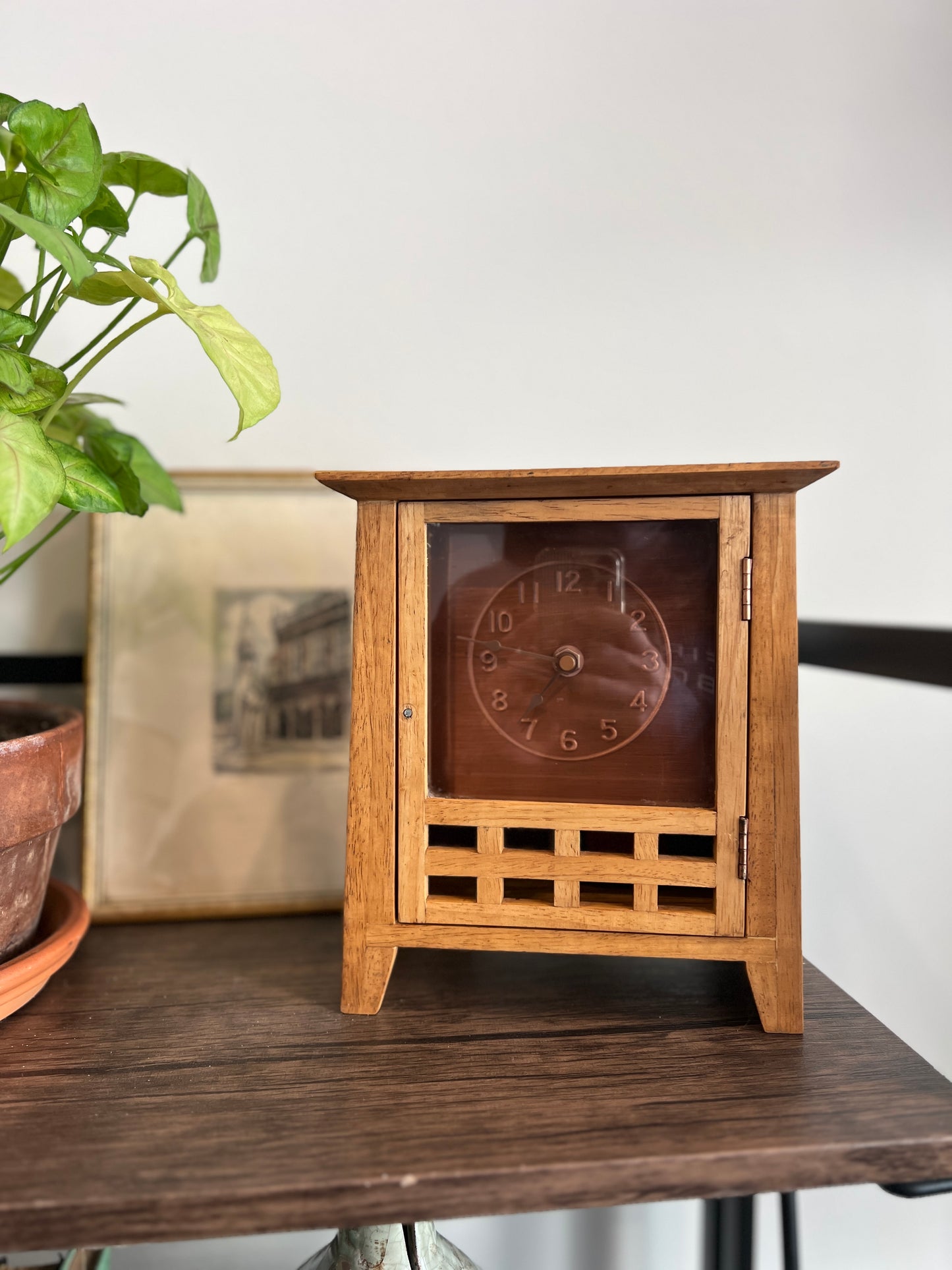 Craftsman Style Mantle Clock