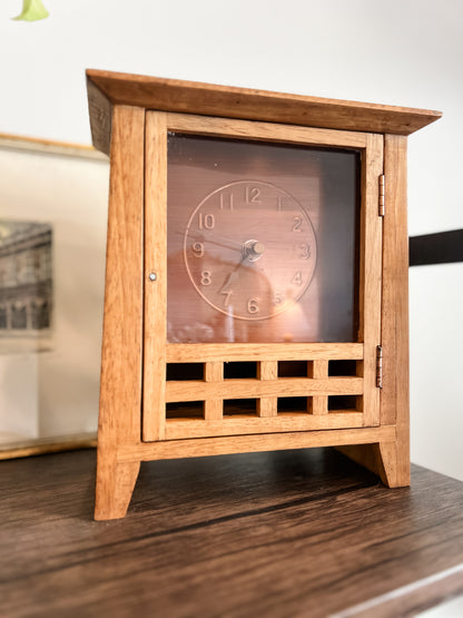 Craftsman Style Mantle Clock